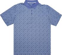 Outlet Camiseta Polo Walter Hagen MGA31323 Azul Estampado - Masculina
