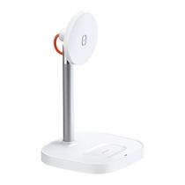 Carregador Wireless Mcdodo CH-7340 2 Em 1 / 15W - Branco