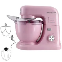 Batedeira Britânia Planetária BBP700RS Turbo 12 Velocidades 700 Watts 220V ~ 50/60 HZ - Rosa