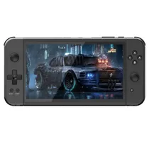 Consola Game Portatil X70 / 7" / TF Card 64GB / + 5000 Jogos / 3000MAH / 5V / 1.5A - Preto