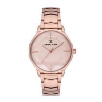 Relogio Analogico Feminino Daniel Klein Premium DK.1.12555-4 - Rosa Ouro