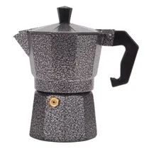 Cafeteira Italiana de Alumínio 3 Xícaras 150ML Cinza