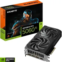 Placa de Vídeo Gigabyte Geforce RTX 5060 Ti Windforce 8 GB GDDR6 (GV-N506TWF2-8GD)