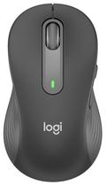 Mouse Sem Fio Logitech Signature M650L Left (910-006234) Esquerdo Preto