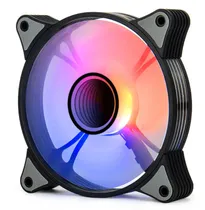 Cooler Fan de Gabinete Aigo AR12 Pro Single, Argb 3-Pinos/PWM 4-Pinos, 120MM, Preto