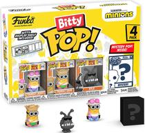 Bonecos Tourist Jerry / Touriste Dave / Kyle - Minions - Funko Bitty Pop! 4 Pack