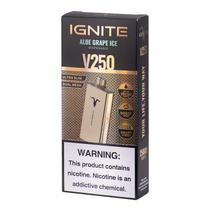 Ignite Vapes Desechable V250 Gold 25000PUFFS Aloe Grape Ice s/C