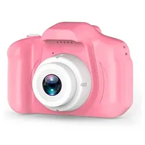 Camera para Criança Children's Digital / 2" / 400MAH / 4 Funçoes / 5V / 1A - Rosa