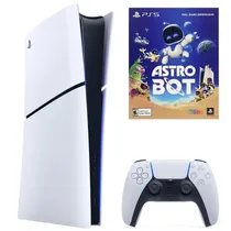 Console Sony Playstation 5 Slim CFI-2015 Digital Edition 1TB - Branco + Astro Bot