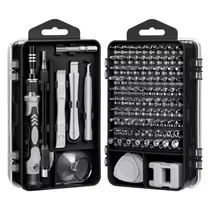 Kit de Ferramentas Assistência 115 In 1, Celular, TV, Notebook, Desktop, Consoles, Câmeras, Eletrônicos Em Geral