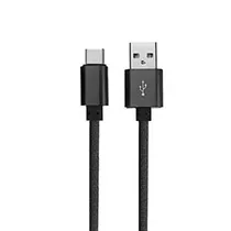 Cabo Xiaomi SJX10ZM Type-C A USB Macho 1M - Preto