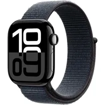 Apple Watch Series 10 42MM GPS + Celular MWX83LW/A Aluminum Jet Blac/Ink Sport Loop