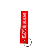 Keychain Remove Before Flight RBF (Red)