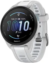 Relógio GPS Garmin Forerunner 165 Music 010-02863-31 - Mist Gray/Whitestone