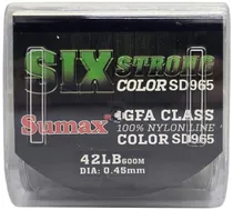 Linha Monofilamento Sumax 6X Strong SD-960 0,45MM 42LB 600M Green