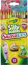 Lápis de Cor Crayola Silly Scents Smashups - 68-2118 (12 Unidades)
