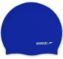 Touca de Natação Speedo Junior Plain Flat Silicone 8-709931959 - Azul