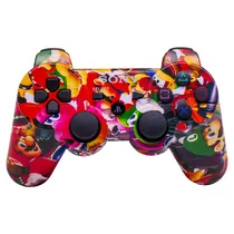 Controle Sem Fio Dualshock PS3 para Playstation - Super Mario