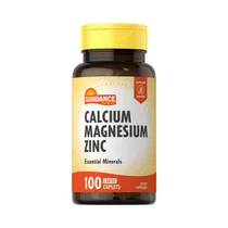 Vitaminas Sundance Calcium Magnesium Zinc 100 Cápsulas