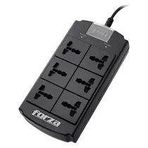 Filtro de Linha Forza FSP-06MN 6 Tomadas Nema 5-15P Bivolt - Preto