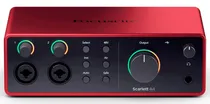 Scarlett 4I4 4ª Geração Focusrite – Interface de Áudio