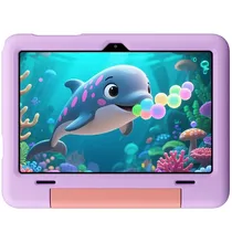Tablet Blackview Tab 20 Kids 64GB/4GB Ram de 10.1" 8MP/5MP + Capinha Unicorn Purple