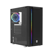 Gabinete Gamer Sate 2101K 1 Fan Negro
