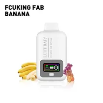 Pod Descartável Luffbar 40K Fcuking Fab Banana 40.000 Puffs
