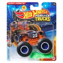 Car Hot Wheels Monster Truck 18 Chevy Camaro SS JDP69