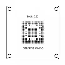 Bga Stencil PC Geforce 4200GO B-0.60