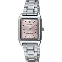 Relógio Casio LTP-V007D-4EUDF Analógico Feminino - Silver/Pink