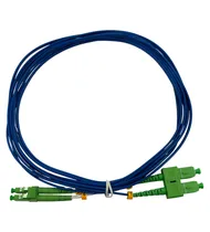 F. Patch Cord LC-Apc SC-Apc Single Mode Duplex 2.0MM 3M Azul