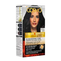 Tinte Capilar Cosmo Color Express Cream 2.0 Natural Black Kit