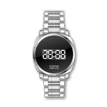 Relógio Digital Masculino Daniel Klein D:Time DK.1.12435-2 - Prata