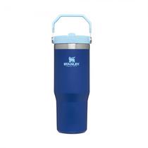 Garrafa Termica Stanley Flip Straw Tumbler Blue 887ML