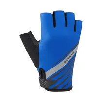 Guante Corto Shimano Blue Masculino