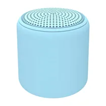 Caixa de Som Portátil Bluetooth Inpods Littlefun TWS 3W, 280MAH - Azul Claro