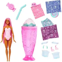 Boneca Barbie Sweet Swirl Fashion e Pet Pop Reveal 56G Mattel - JFY00-JFY62