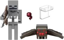 Minecraft Skeleton Spider Jockey Mattel - GTT53/HLB29