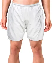 Short Joog Ultradry Poliéster com Bolso Traseiro - White