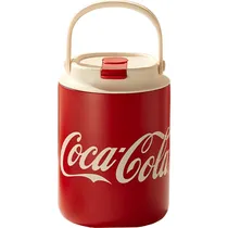 Garrafa Térmica Haers Coca Cola HGD-700-001-Ke com Bico e Alça - Vermelha 700ML