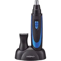 Depilador Nasal e Orelha Xion Xi-Trimmer / A Pilha - Preto/Azul