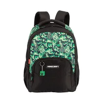 Mochila Sestini Minecraft Camoterra 066297-00 Negro