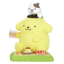 Boneco Banpresto Nakayoshi Cinnamoroll & Pompompurin B Pumpompurin 394