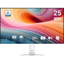 Monitor MSI Pro MP251W E2 Ips 24.5" Full HD 120 HZ / 1 MS – Branco