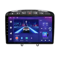 Moldura I-Kit Peugeot 9* 308-408 2007-2013 (Preta)