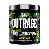 Pré-Treino Outrage Ultra Stim Nutrex Lemon Lime 201G
