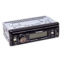 Toca Radio Automotivo Hyundai HY-503 USB / FM / Aux / SD / MMC / MP3 - Preto