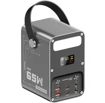 Cargador Portatil Power Bank Konfulon A69Q 60000MAH PD65W Y 22.5W Solar