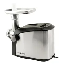 Moedor de Carne Elétrico Free Home Meat Grinder FR-M1400 - 1400W - 220V 50/60HZ - Preto e Prata